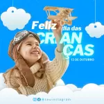 Pack para dia das crianças com 29 artes editáveis no canva