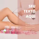 Pacote de 25 Artes Editáveis no Canva para Anúncios de Depilação