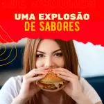 Pack para hamburgueria Com 200 artes editáveis no canva